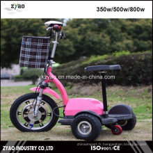 Scooter mobile à mobilité réduite avec batterie 3 Wheeler
